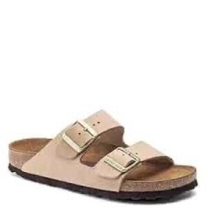 Womens 2 straps buckle Birks Sandals, size 9